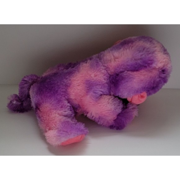 Adventure Planet Tye Dye Brights Purple Monkey Plush Ape Stuffed Animal 12" Toy - Picture 4 of 7